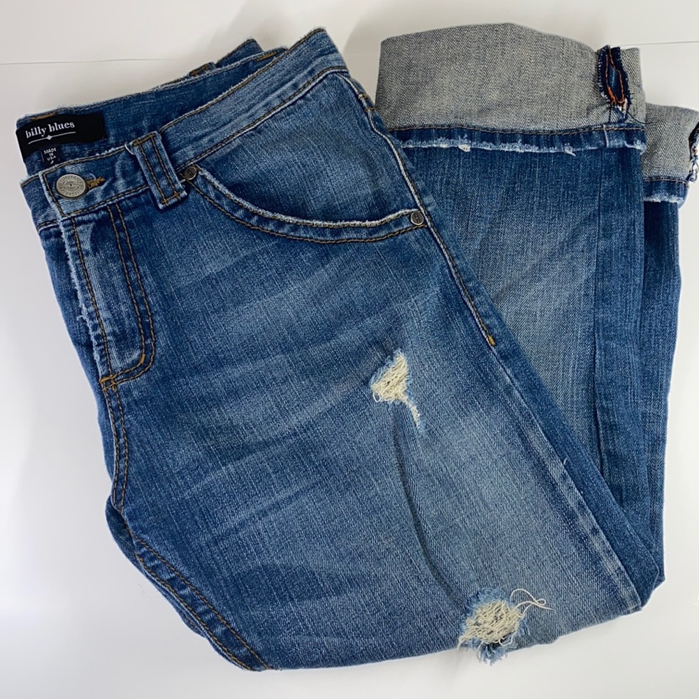 Billy Blues Ankle Cropped Jeans